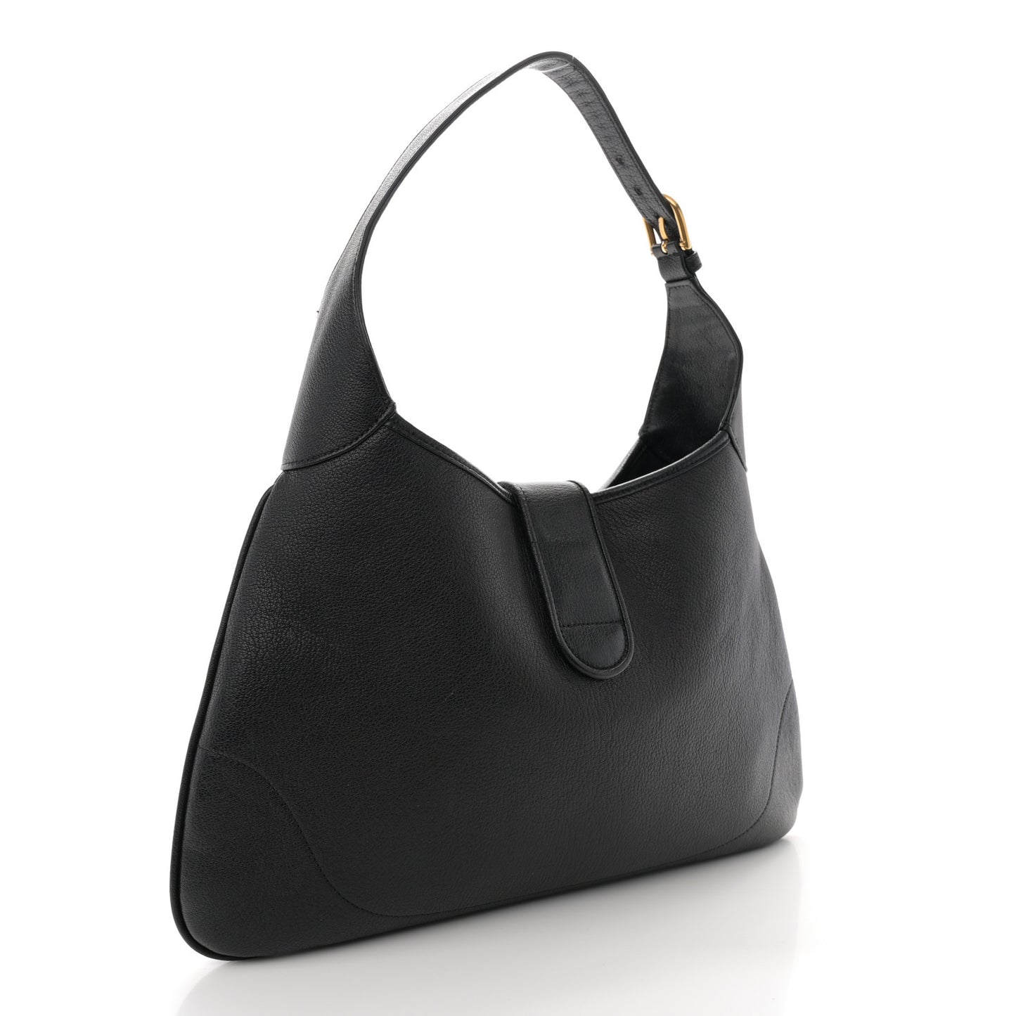 Goatskin Medium Aphrodite Shoulder Bag Black