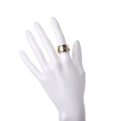 Cartier 18K Yellow Gold Panthere Band Ring 53 6.25 2 of 4