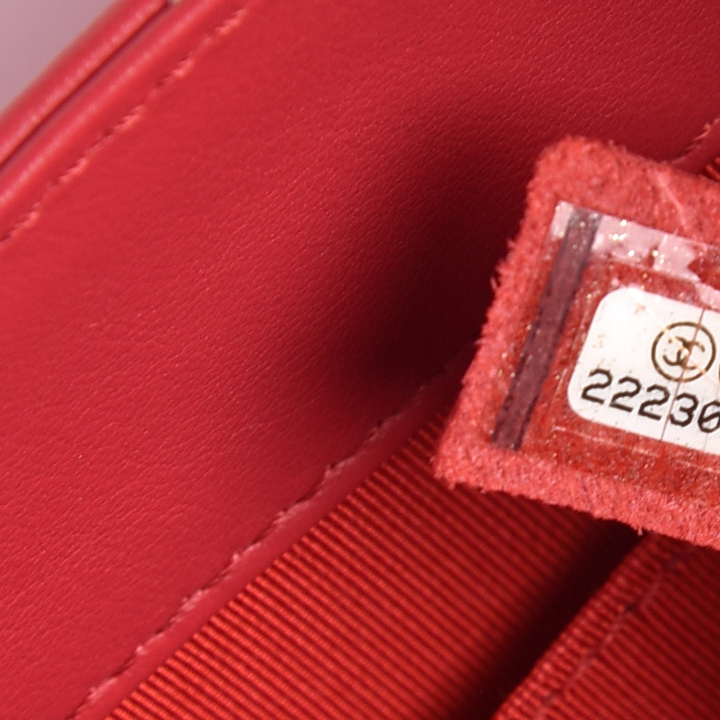 Calfskin Jumbo Tramezzo Flap Red