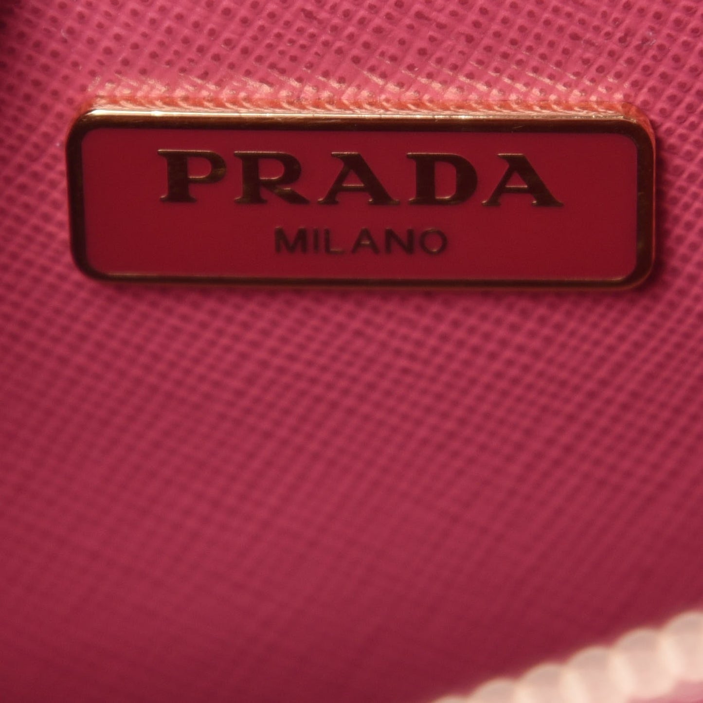 Saffiano Mini Galleria Double Zip Tote Peonia