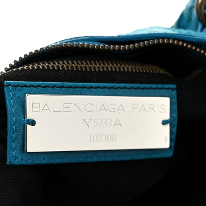 Balenciaga Chevre Classic Hardware First Turquoise 7 of 12