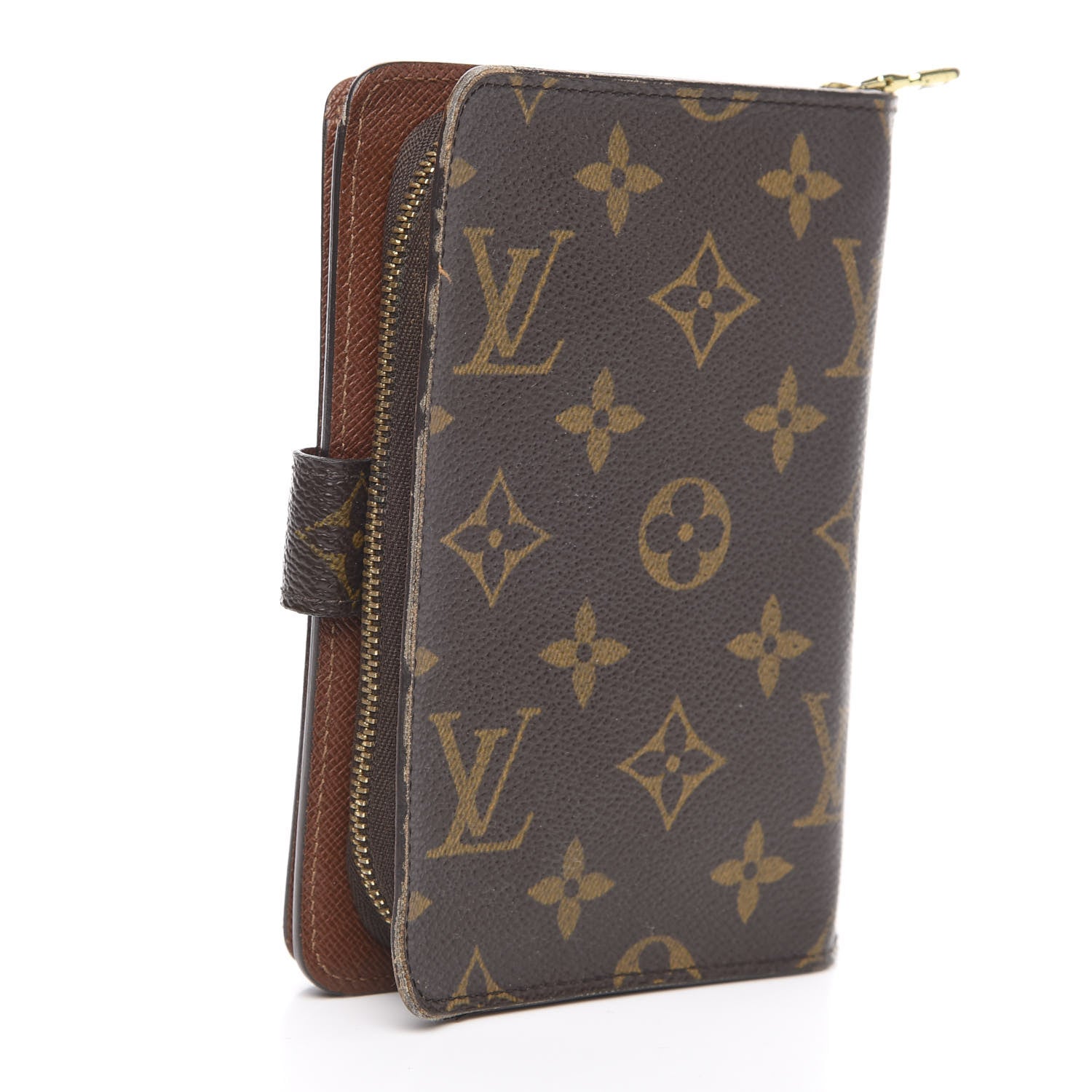Louis Vuitton Monogram Porte Papier Zippe Wallet 2 of 11