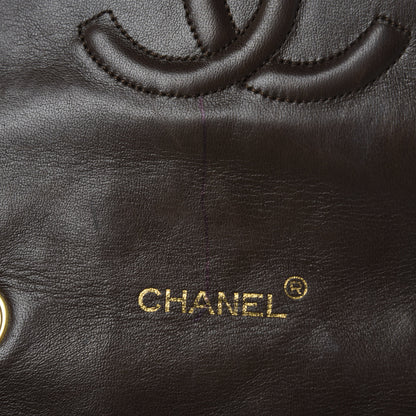 Chanel Lambskin Quilted Small Single Flap Brown 8 of 11