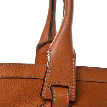 Gucci Calfskin Web Medium Heritage Tote Tan 24 of 25