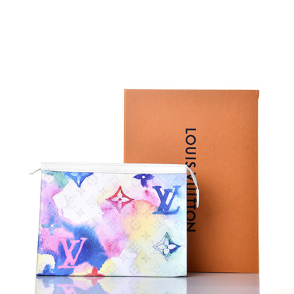 Louis Vuitton Monogram Watercolor Pochette Voyage MM Multicolor 9 of 9