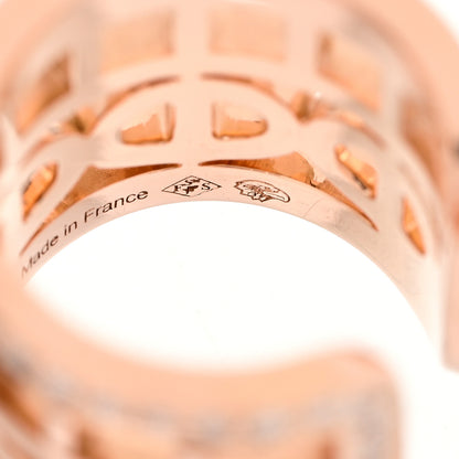Hermes 18K Rose Gold Diamond Chaine d'ancre Divine Ear Cuff 5 of 7