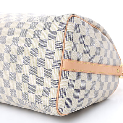 Louis Vuitton Damier Azur Speedy Bandouliere 30 10 of 12
