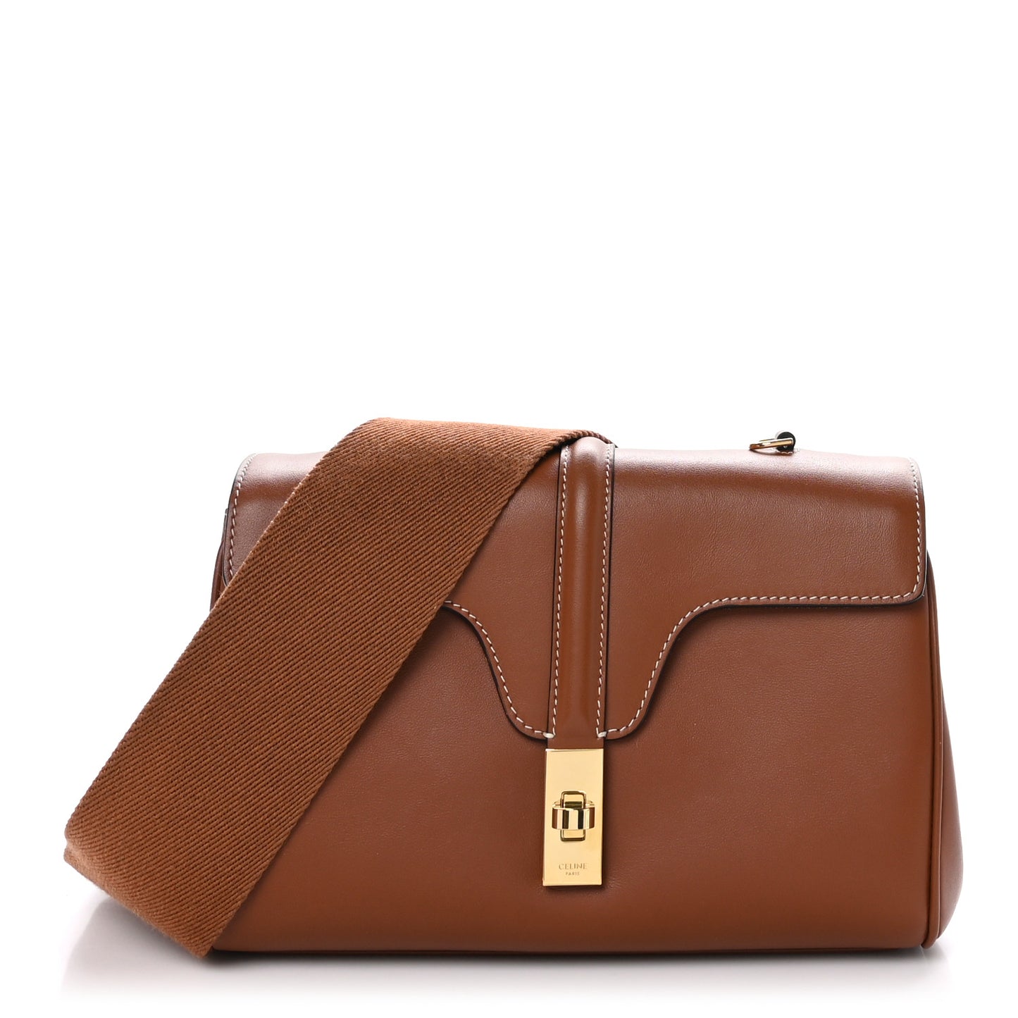 Smooth Calfskin Teen 16 Crossbody Bag Soft Tan