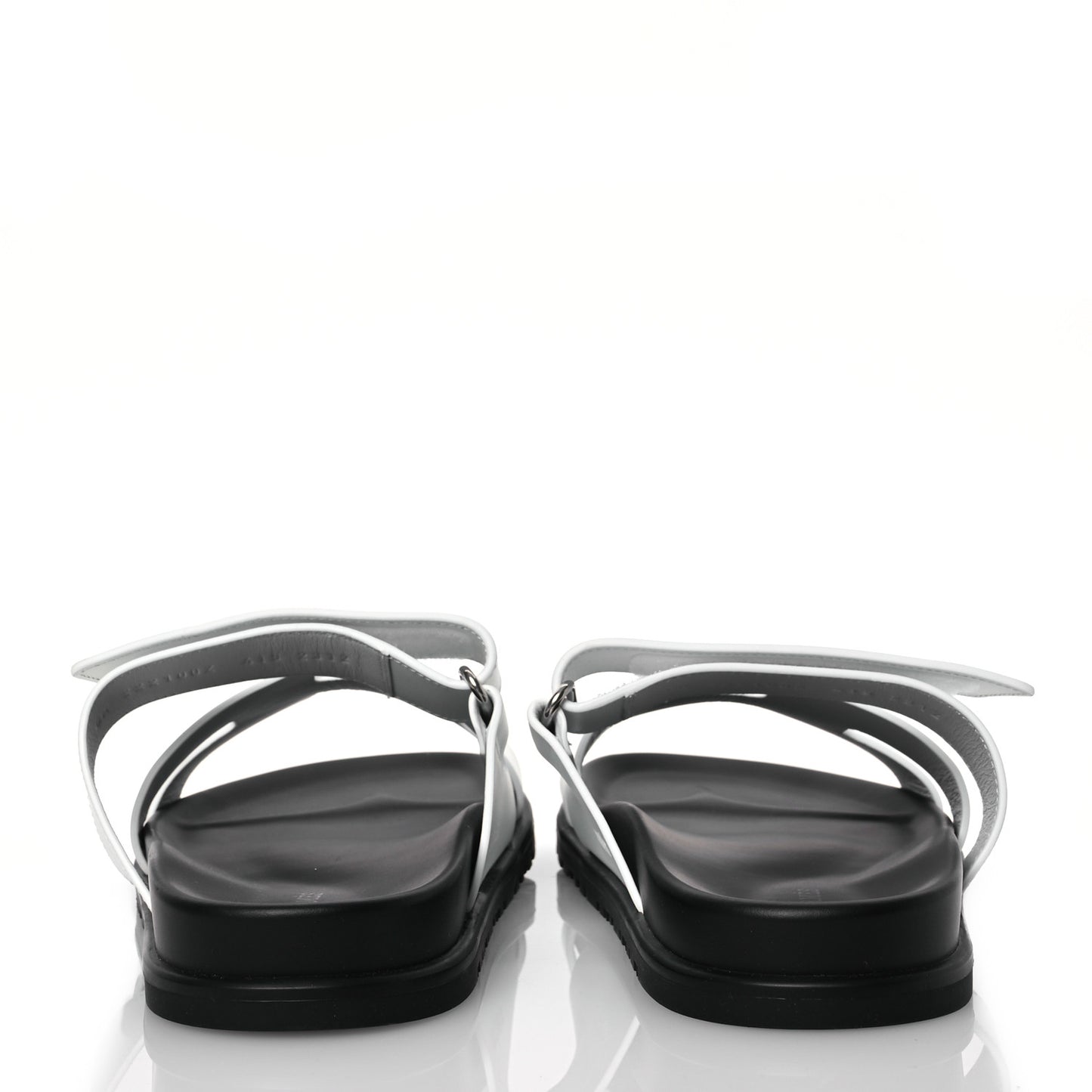 Calfskin Womens Chypre Sandals 41.5 White