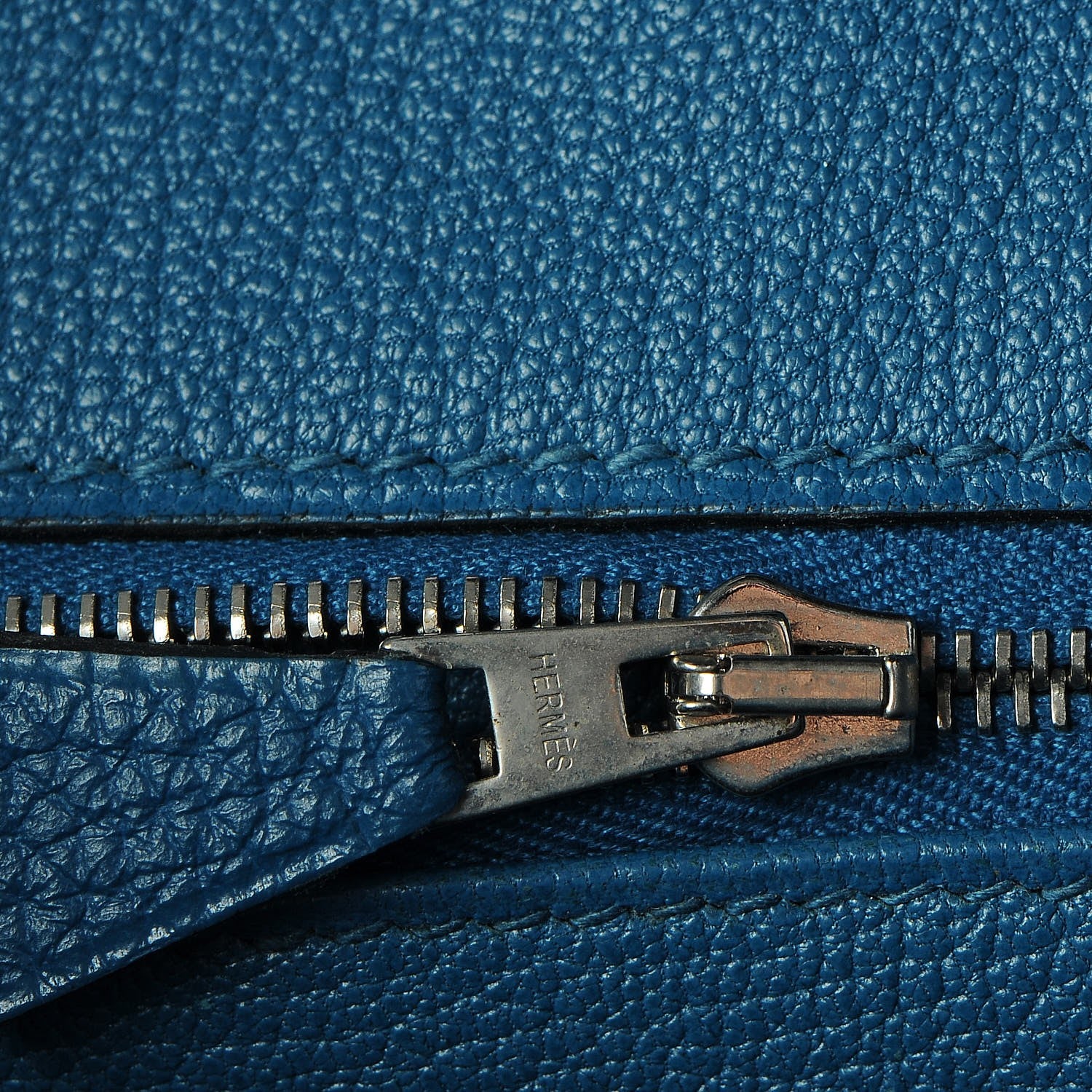 Hermes Togo Birkin 35 Bleu de Galice 9 of 33
