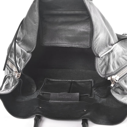 Balenciaga Supple Calfskin Papier A4 Zip Around Tote Black 5 of 7