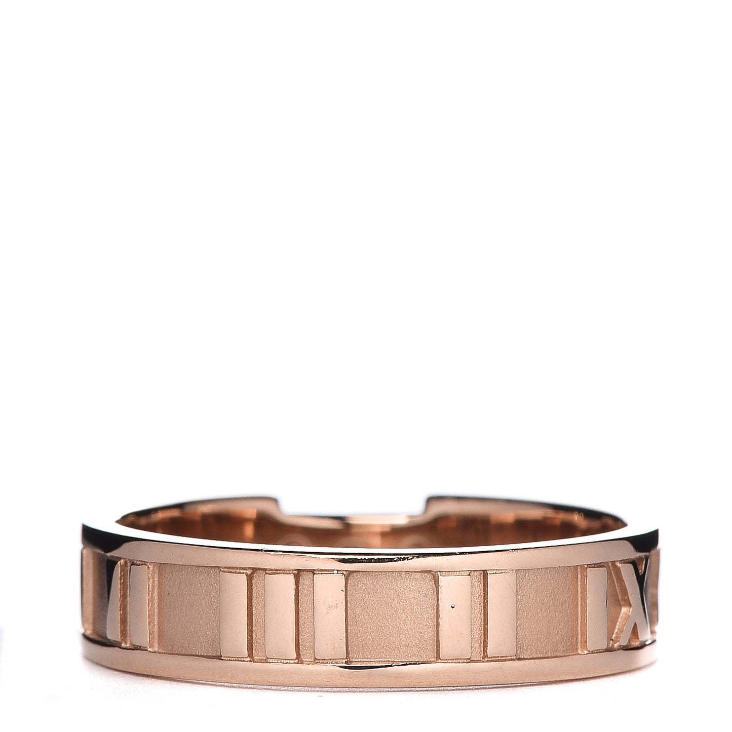 18K Rose Gold Diamond Atlas Ring 61 9.5