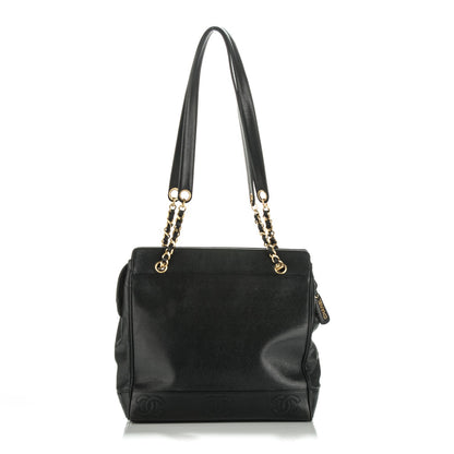 Chanel Caviar Shoulder Bag Black 1 of 7