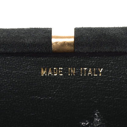 Chanel Suede Quilted Bekko Chain CC Box Clutch Green 7 of 15