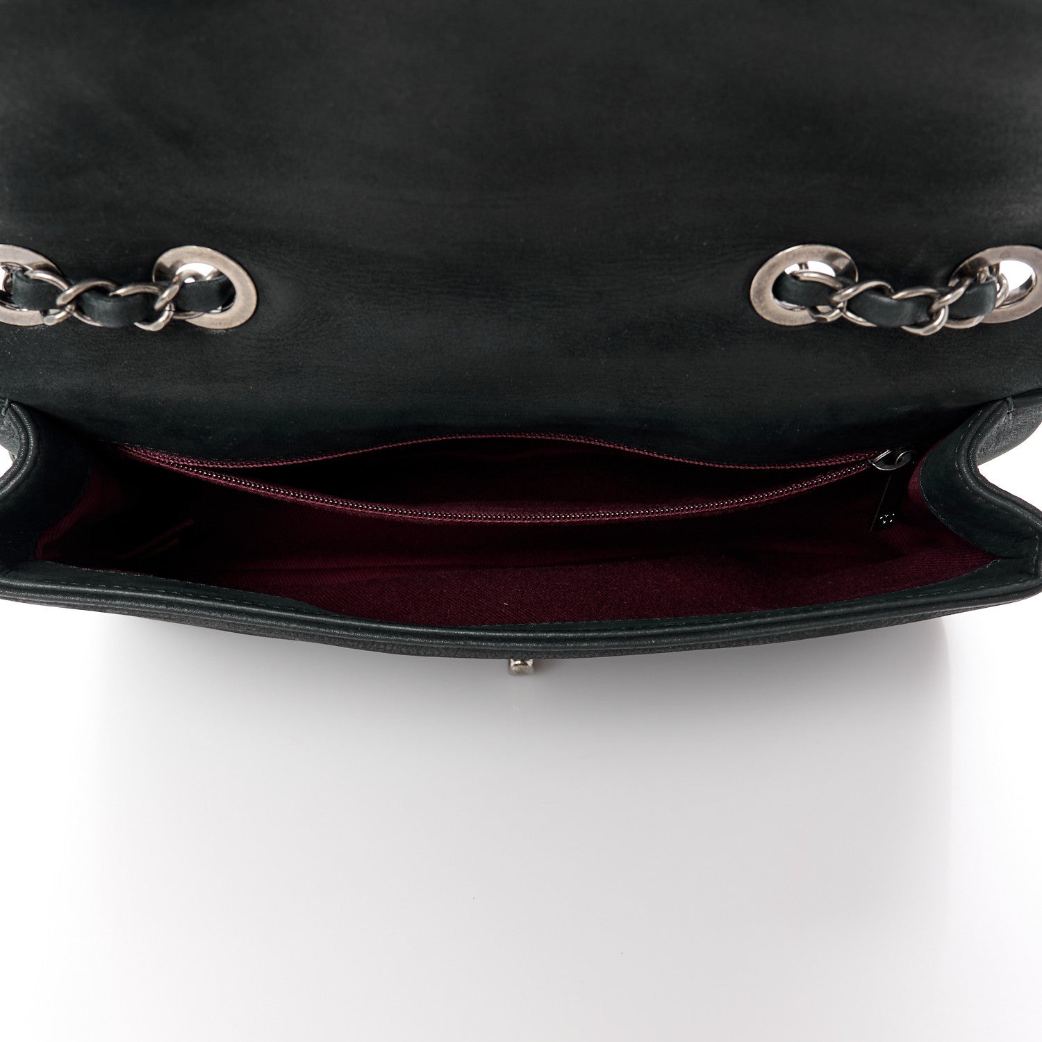 Chanel Calfskin Diamond Embossed New Chic Flap Black 5 of 12