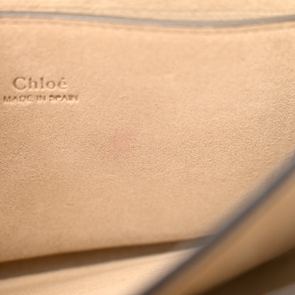 Chloe Suede Calfskin Mini Faye Shoulder Bag Tobacco 9 of 10