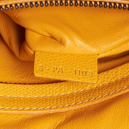 Celine Grained Calfskin Medium Phantom Luggage Yellow 9 of 12