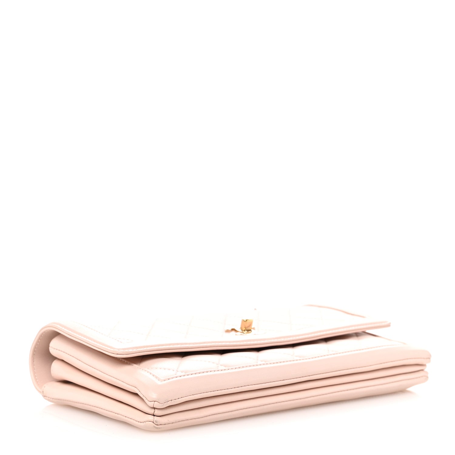 Chanel Lambskin Quilted Hanbok Flap Bag Light Pink 4 of 10