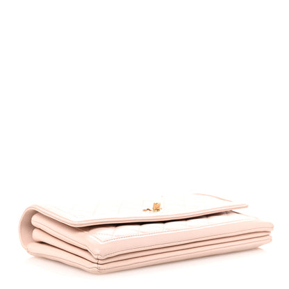 Chanel Lambskin Quilted Hanbok Flap Bag Light Pink 4 of 10