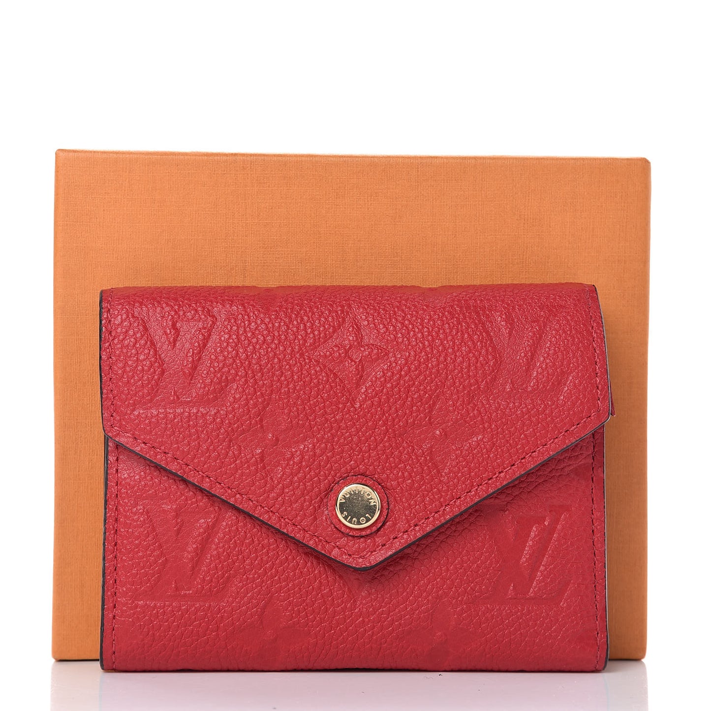 Empreinte Victorine Wallet Scarlet