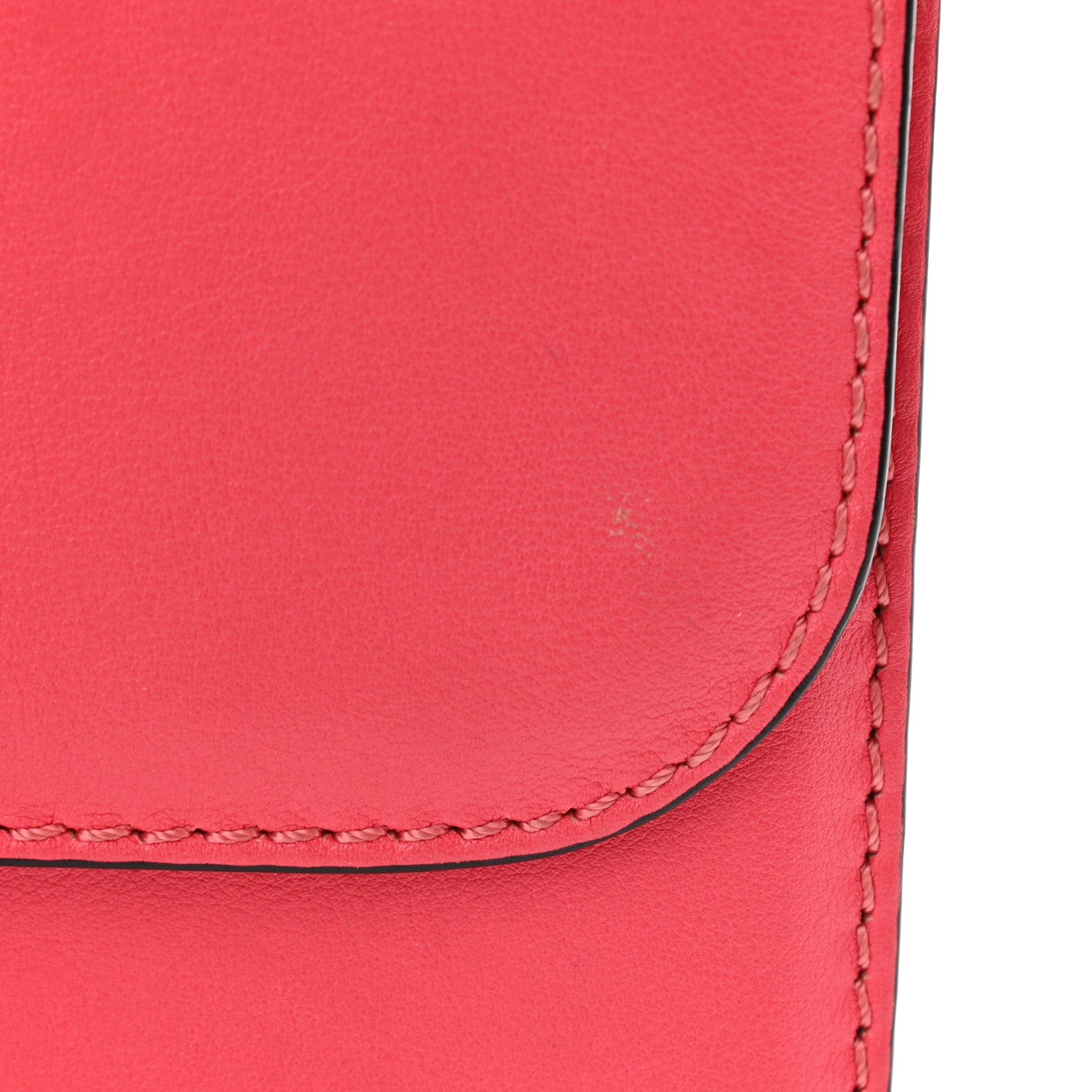 Valentino Garavani Vitello Medium Glam Lock Rockstud Flap Deep Rose 9 of 12