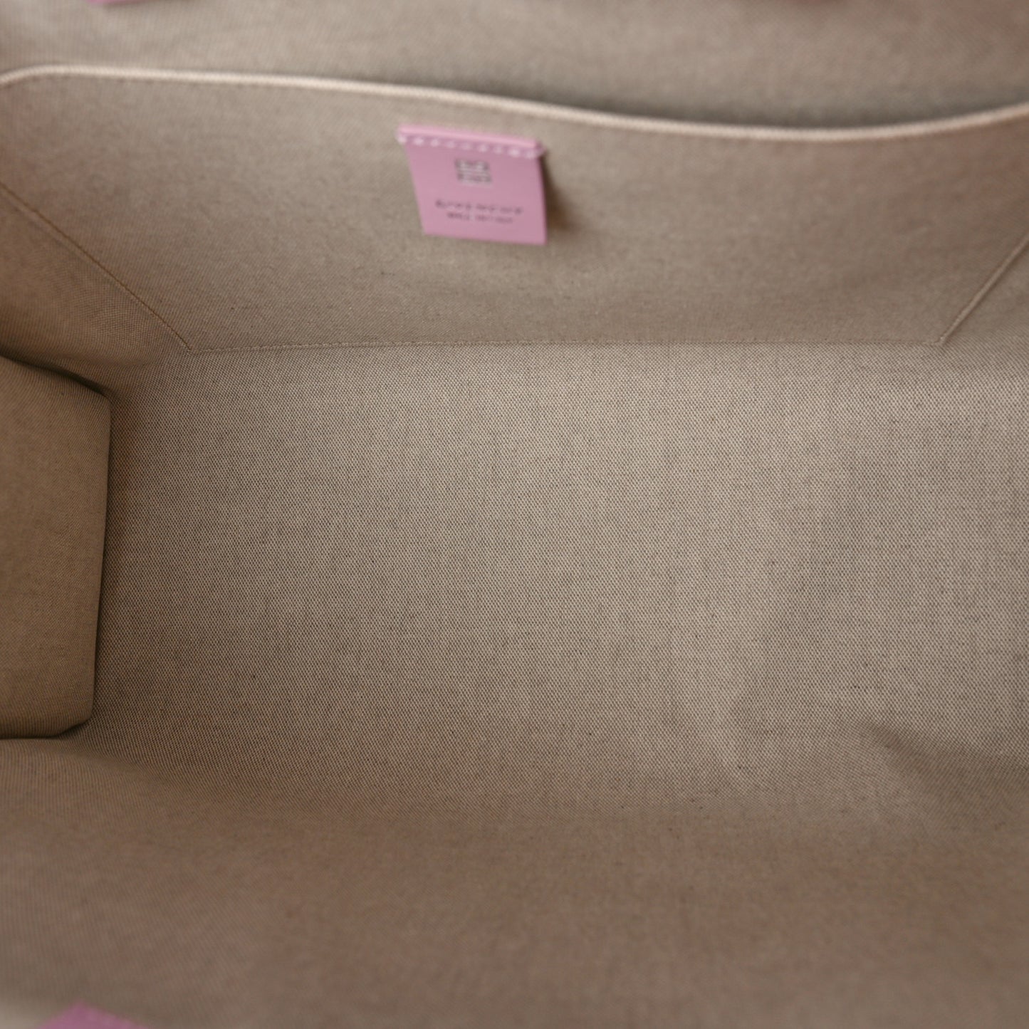 Canvas Embroidered Medium G-Tote Old Pink