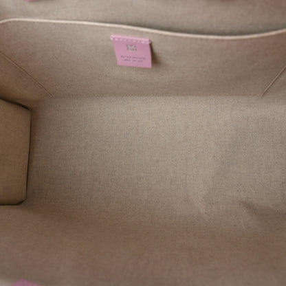 Givenchy Canvas Embroidered Medium G-Tote Old Pink 4 of 7