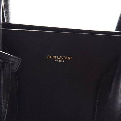 Saint Laurent Calfskin Large Sac De Jour Carryall Black 6 of 21