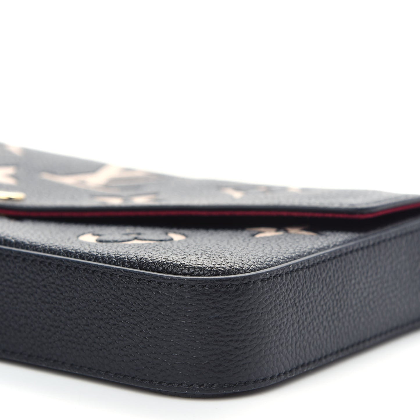 Empreinte Monogram Giant Felicie Pochette Black Beige