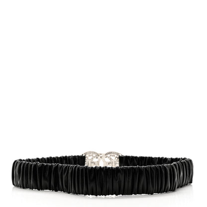 Chanel Lambskin Crystal CC Belt 75 30 Black 2 of 4