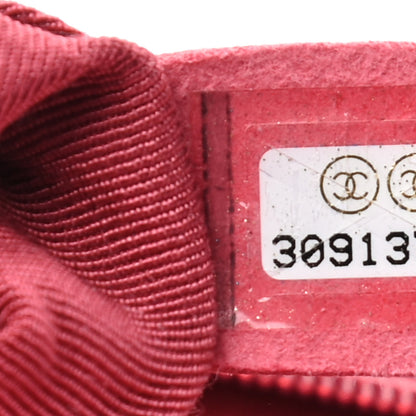 Chanel Shiny Lambskin Quilted Medium Chanel 19 Flap Neon Pink 9 of 9