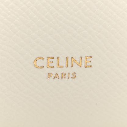 Celine Grained Calfskin Nano Belt Bag Chalk 6 of 11
