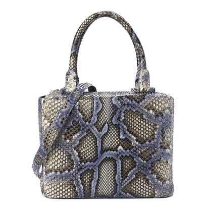 Nancy Gonzalez Snakeskin Bag Blue Multicolor 1 of 11