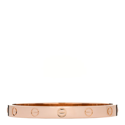 Cartier 18K Pink Gold LOVE Bracelet 16 2 of 9