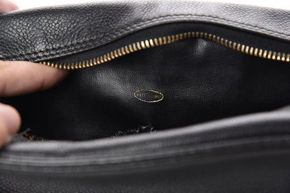 Chanel Caviar CC Large Cosmetic Case Black 9 of 13