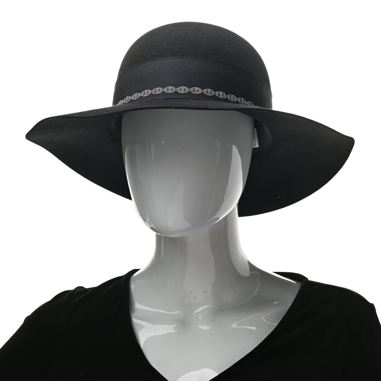 Rabbit Felt Betty Hat 58 Black