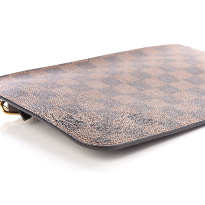 Louis Vuitton Damier Ebene Neverfull MM GM Pochette Rose Ballerine 5 of 10