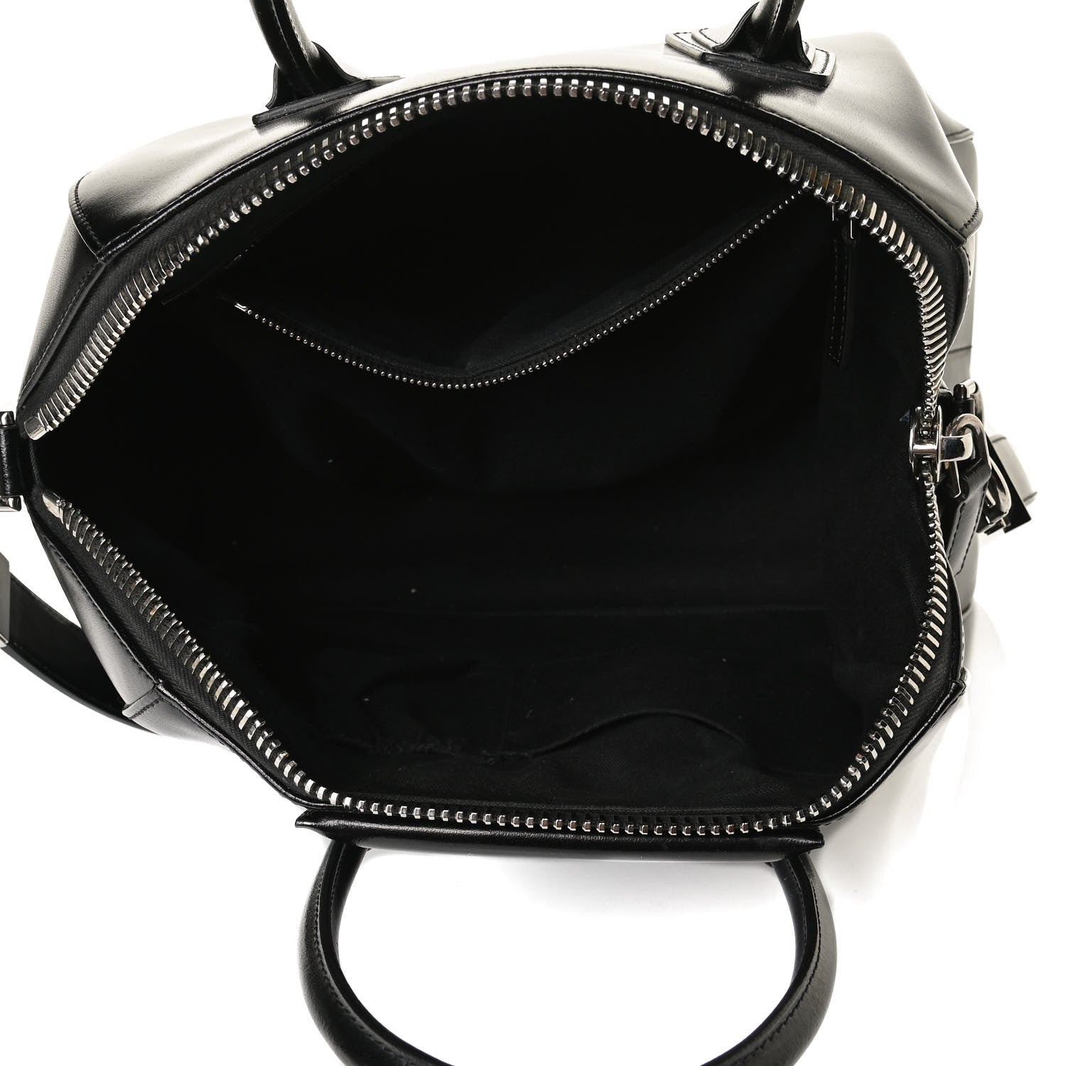 Givenchy Shiny Lord Calfskin Medium Antigona Black 11 of 19