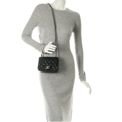 Chanel Caviar Quilted Mini Square Flap Black 2 of 8