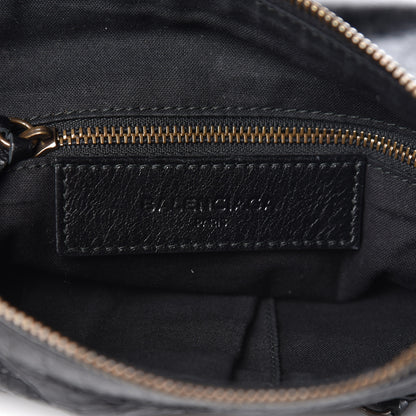 Balenciaga Agneau Classic Hardware Flat Crossbody Black 6 of 10