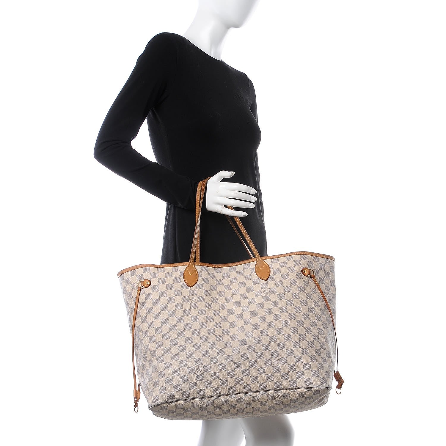 Louis Vuitton Damier Azur Neverfull GM 2 of 14