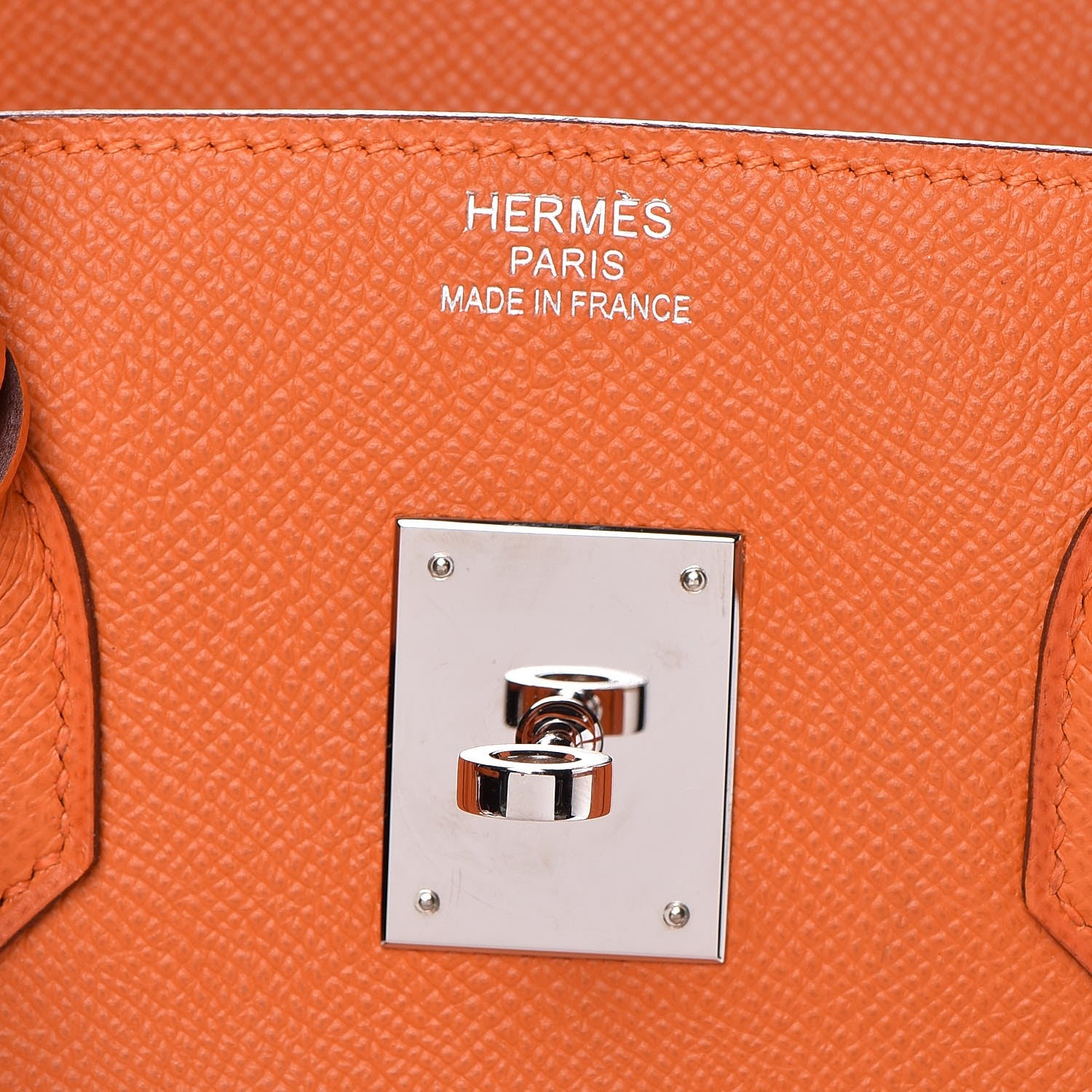 Hermes Epsom Birkin 35 Orange 22 of 36