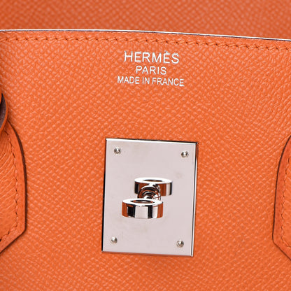 Hermes Epsom Birkin 35 Orange 22 of 36
