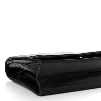 Chanel Lambskin Quilted CC Small Single Flap Black 9 of 10