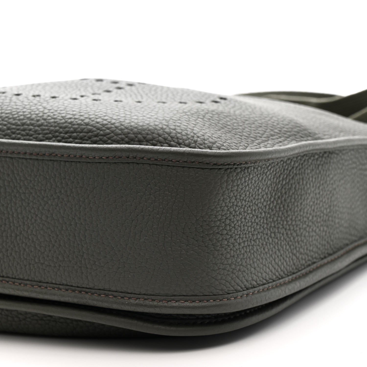 Hermes Taurillon Clemence EVELYNE III Vert De Gris 10 of 10
