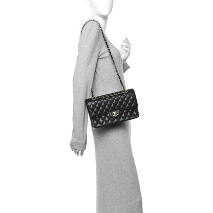 Chanel Caviar Quilted Medium Double Flap Black 2 of 13