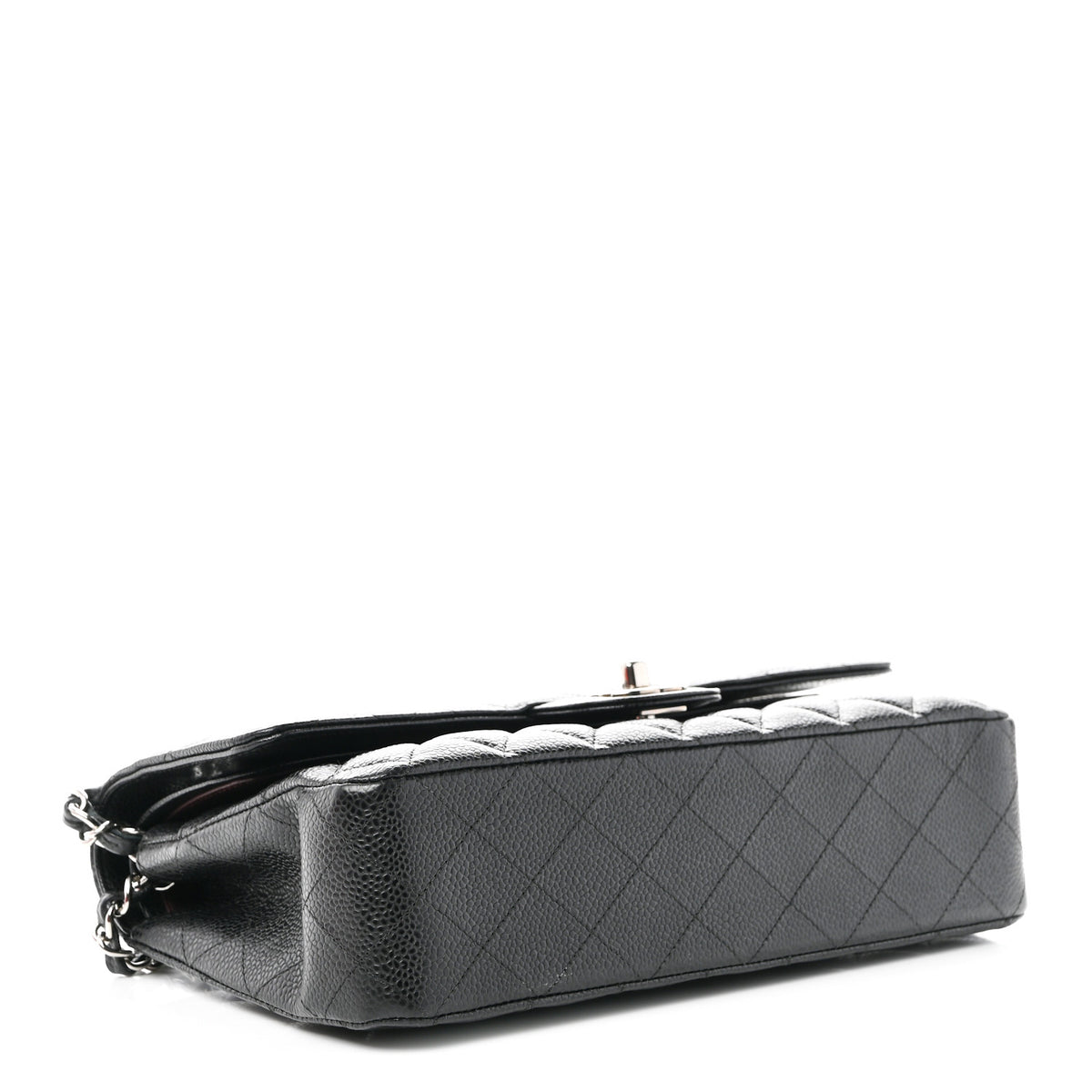 Chanel Caviar Quilted Medium Double Flap Black 4 of 10