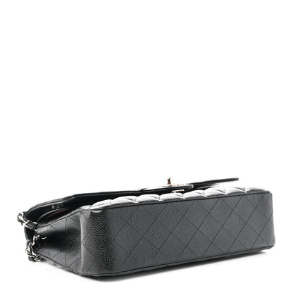 Chanel Caviar Quilted Medium Double Flap Black 4 of 10