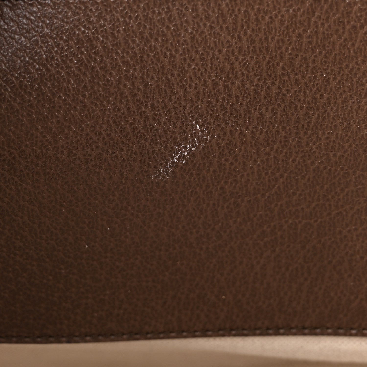 Gucci Monogram Jumbo GG Textured Dollar Calfskin Web Medium Ophidia Shopping Tote Camel Ebony 11 of 12