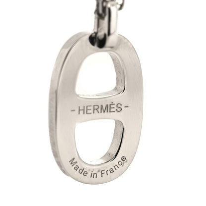 Hermes Laquered Iliade Pendant Necklace Black 5 of 5